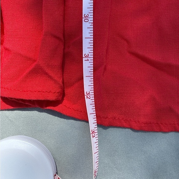 Altar’d State Red Ruffle Sleeve Dress size Medium - Picture 9 of 11
